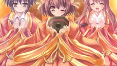 Anime girls asahina mikuru nagato yuki suzumiya haruhi the 