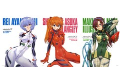 Anime girls asuka langley soryu neon genesis evangelion ayanami 