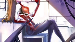 Anime girls asuka langley soryu neon genesis evangelion Rebuild 