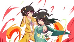 Anime girls bakemonogatari araragi karen monogatari-series 