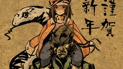 Anime girls bakemonogatari sengoku nadeko monogatari-series 