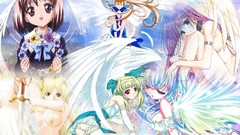 Anime girls bikini panties