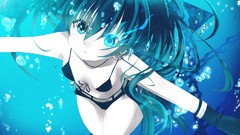 Anime girls black rock shooter