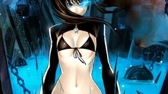Anime girls black rock shooter