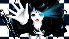 Anime girls black rock shooter