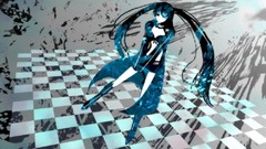 Anime girls black rock shooter