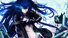 Anime girls black rock shooter