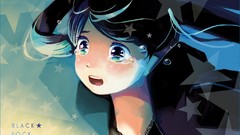 Anime girls black rock shooter