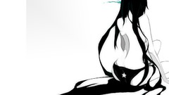 Anime girls black rock shooter