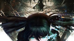 Anime girls black rock shooter Dead Master