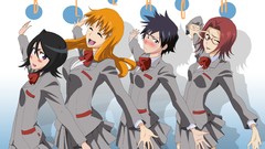 Anime girls bleach inoue orihime kuchiki rukia Tatsuki Arisawa 