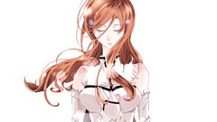 Anime girls bleach inoue orihime Simple Background