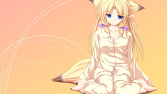 Anime girls blondes tails