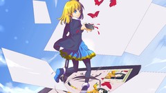 Anime girls blue eyes