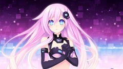 Anime girls blue eyes hyperdimension neptunia mk2 video games