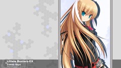 Anime girls blue eyes little busters Saya Tokido