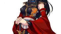 Anime girls blue eyes panties