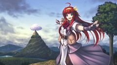 Anime girls blue eyes redheads