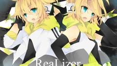 Anime girls blue eyes short hair vocaloid kagamine len kagamine 