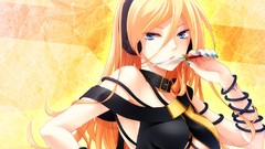 Anime girls blue eyes vocaloid Lily (Vocaloid)