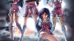 Anime girls blue hair