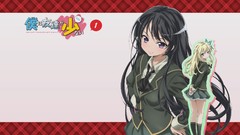 Anime girls boku wa tomodachi ga sukunai seifuku kashiwazaki 