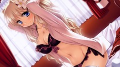 Anime girls boobs hentai Ouka Sengoku Mouri Terumoto