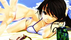 Anime girls boobs panties