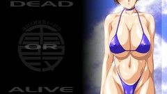 Anime girls boobs swimsuits