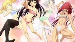 Anime girls bra panties Onii-chan Dakedo Ai Sae Areba Kankeinai 