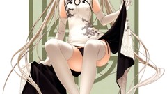 Anime girls brown eyes yosuga no sora gray hair kasugano sora 