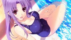 Anime girls brunettes game cg Iizuki Tasuku