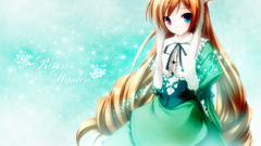 Anime girls brunettes long