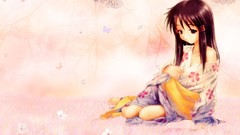 Anime girls Butterflies