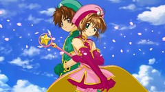Anime girls card captor kinomoto sakura syaoran Cardcaptor 