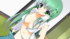 Anime girls chelsea kochiya sanae touhou underwear panties 
