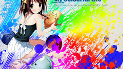 Anime girls colors color