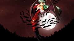 Anime girls Darkstalkers Morrigan Aensland