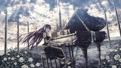 Anime girls detached sleeves