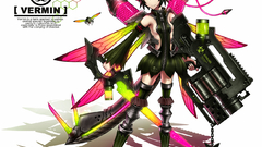 Anime girls detached sleeves