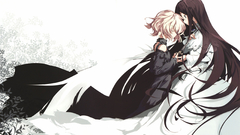 Anime girls dress Swords