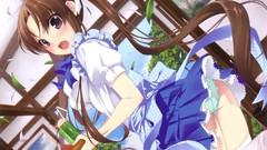 Anime girls ecchi panties Ayatsuki Meika Sucre