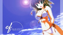 Anime girls ef a tale of memories miyamura miyako bikini