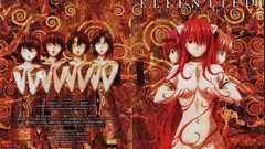 Anime girls elfen lied artwork scans Lucy (Elfen Lied)