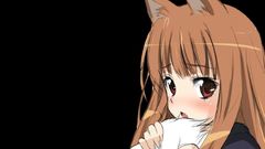 Anime girls faces black