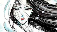 Anime girls faces girl