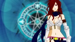 Anime girls fairy tail redheads Scarlet Erza