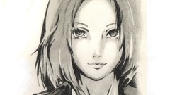 Anime girls fan art haruno sakura naruto shippuden sketches