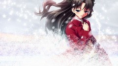 Anime girls fate stay night tohsaka rin fate series