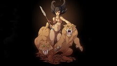 Anime girls female warriors